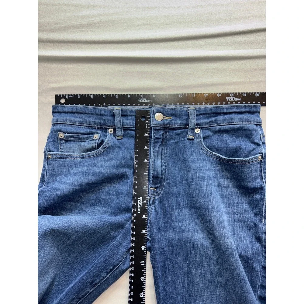 Lucky Brand Mid Rise Straight‎ Leg Jeans Medium Wash Blue Denim Size 10/30